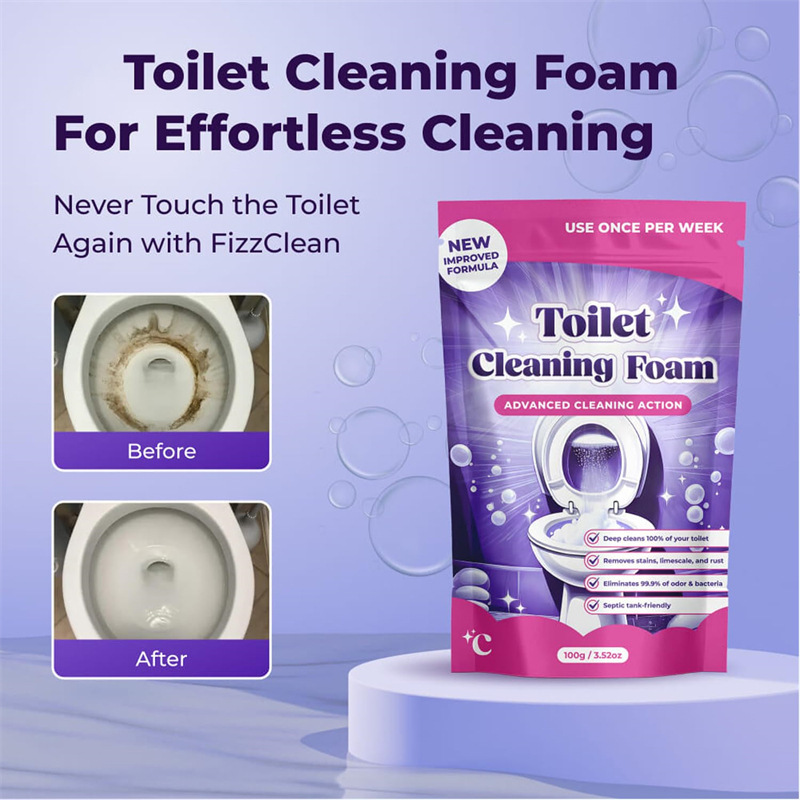 Fizzclean Toilet Cleaner Toilet Cleaner Fragrance Removes Scale, Anti-Fouling, Cleans Odors