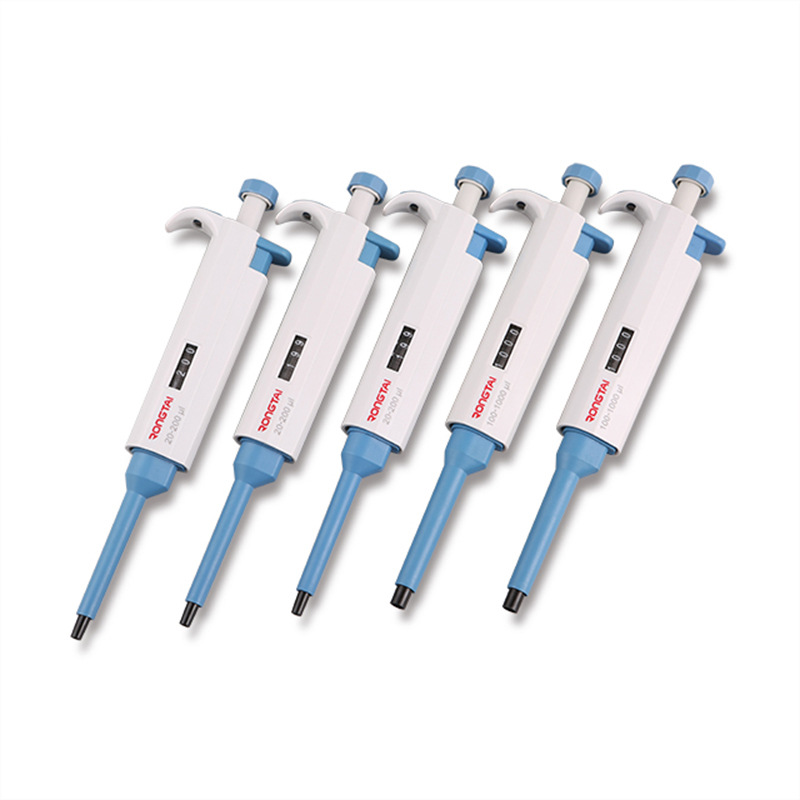 Rongtai Rongtai Pipette, Pipette Gun, Half or Whole, Sterilized, Manual, Single-Channel, Adjustable, Sampling, Digitally Adjustable