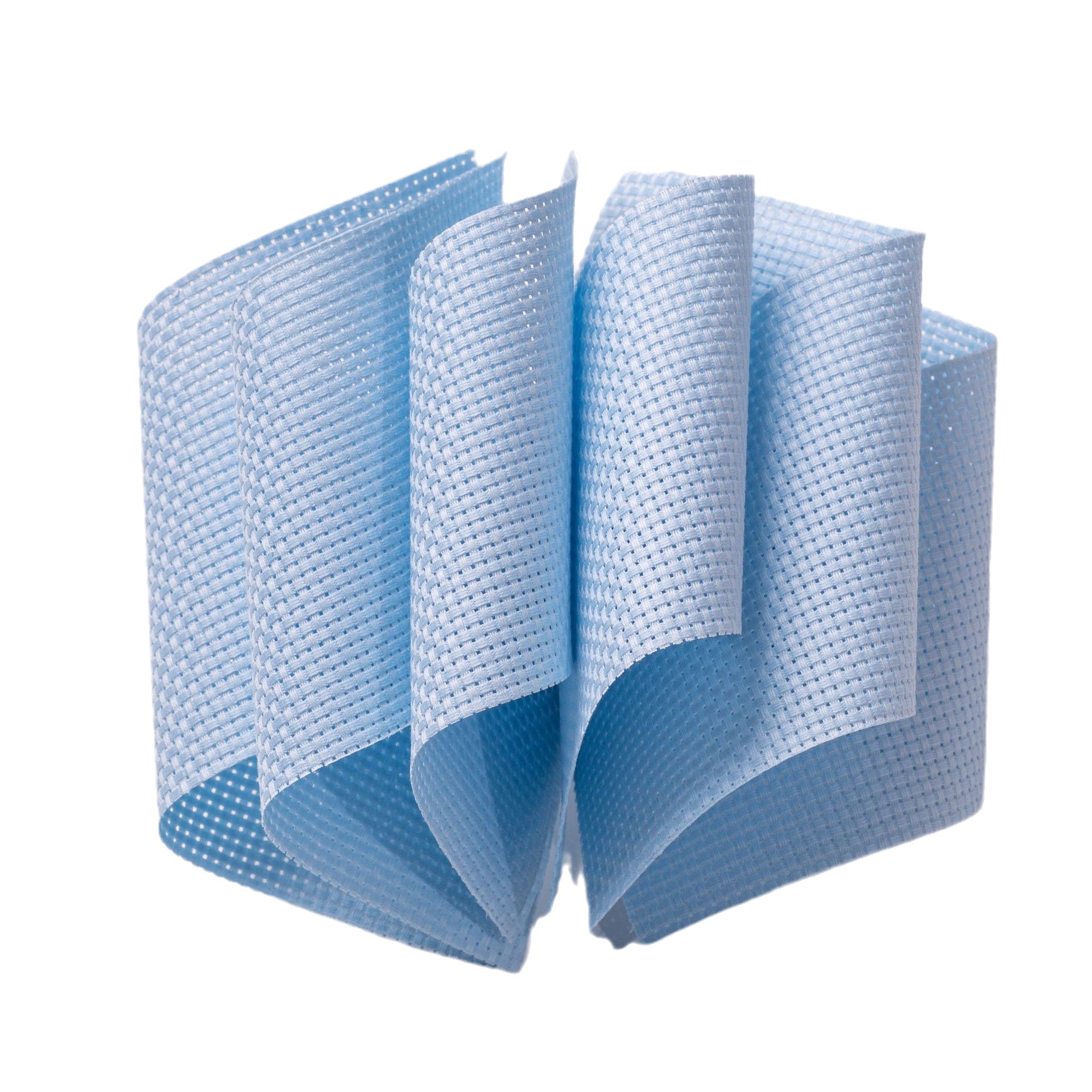 Cross stitch cloth piece cotton 14CT11CT embroidery cloth small grid DIY18 kinds of color multi-color hand embroidered cloth