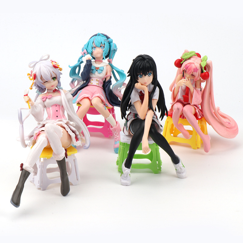 New Colorfulful Mini Foldableing Stools, Creative Play House Game Toys, Fun Mini Stool Ornaments