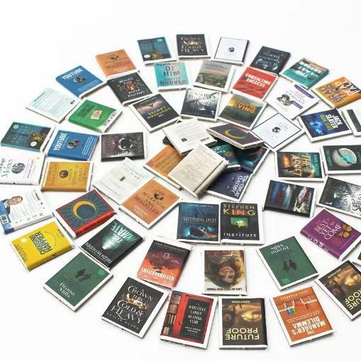 Книжный шкаф для карманных книг Insanxietybookshelf2024, книжный шкаф для хранения, домашний декор