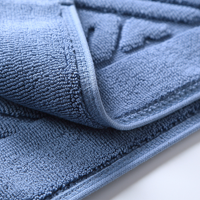 Nordic Nordic cotton floor towel absorbent floor mat pure cotton lint-free ins style light luxury machine washable washable