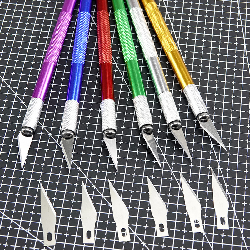All-Metal Carving Knife Teacher Recommends Student Utility Knife Tape Cutting Handmade Knife Handmade Paper Carving Knife