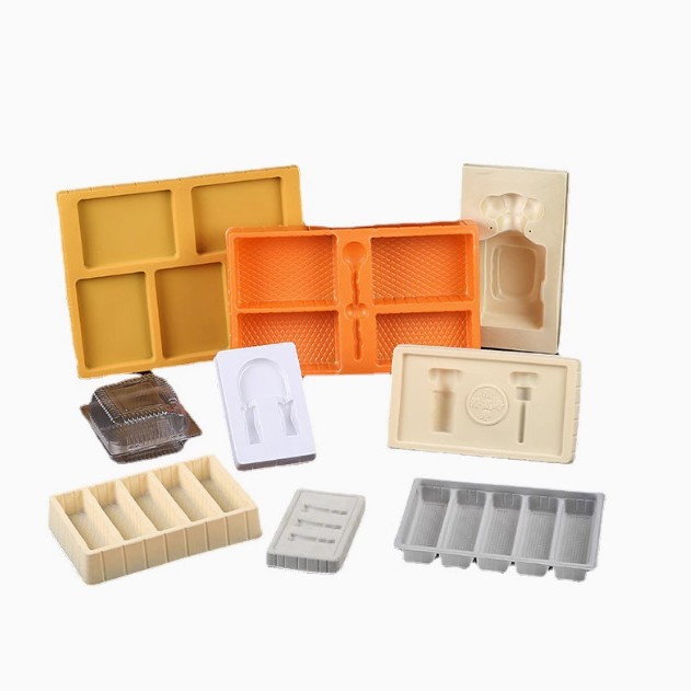 Factory Direct Sales Packaging Ready-Made Digital Products Kidsren's Toys Blister Pvc Inner Tray Pet Tray Small Grids Flocking Box