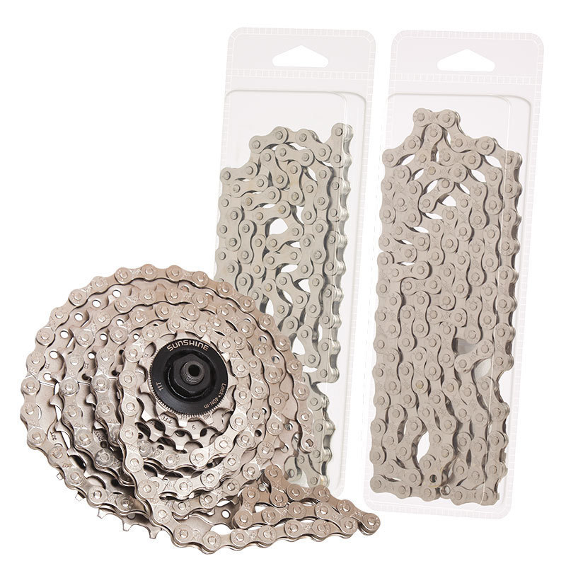 Mountain bike chain 8 speed 9 10 11 speed road bike 21 24 27 30s speed variable speed chain equipment