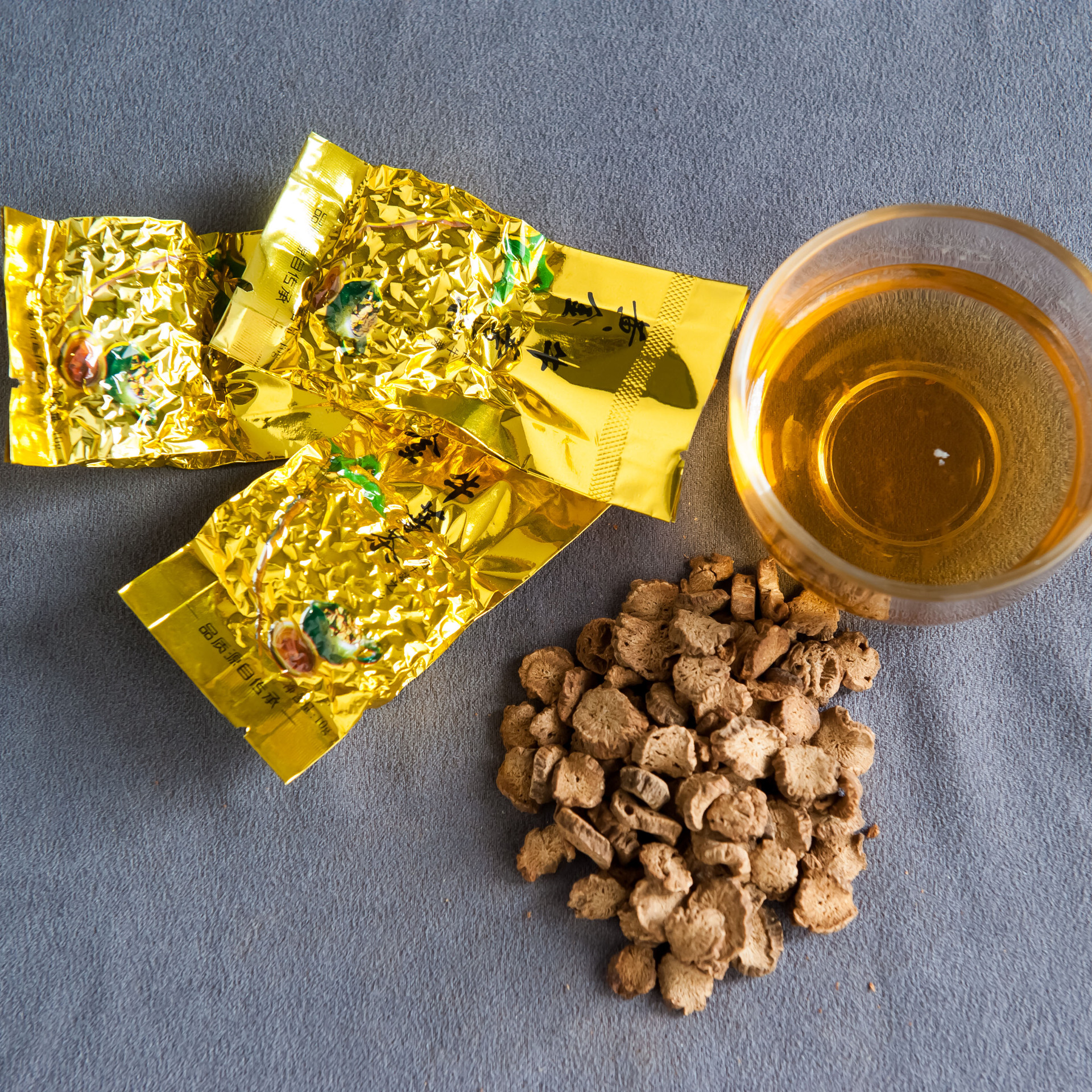 Manufacturer Burdock Processing Customized Oem Oem Canned Bagged Gift Box Gold Burdock Tea Cangshan Burdock Slices