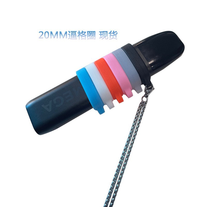 8mm Hanging Ring 13mm16mm18mm20mmDIY Forced Ring 40mm Black Silicone Hanging Ring Anti-skid Ring