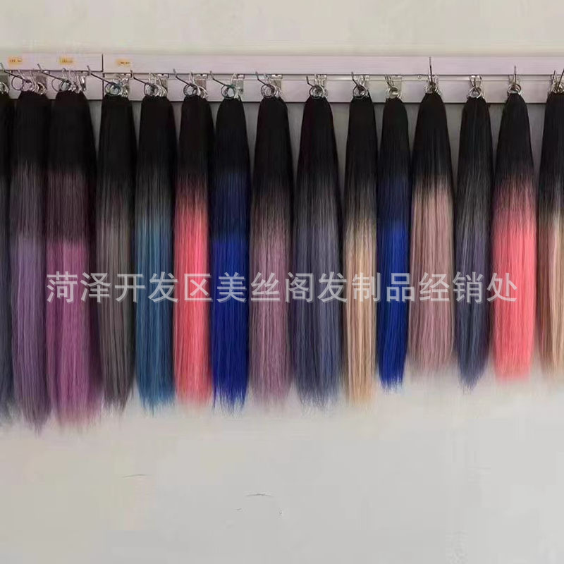 Paris Painted Dyed Gradient Colorfulful Feather Hair Extensions New Third Generation Foldableless Feather Hair Extensions Second Generation Feather Hair Extensions