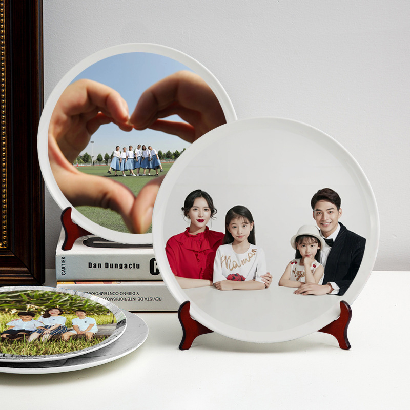 Ceramic Image Plate Creative Display Plate Graduation Commemorative Plate Gift Award Plate Printed Crafts Gift Ornaments Procurement