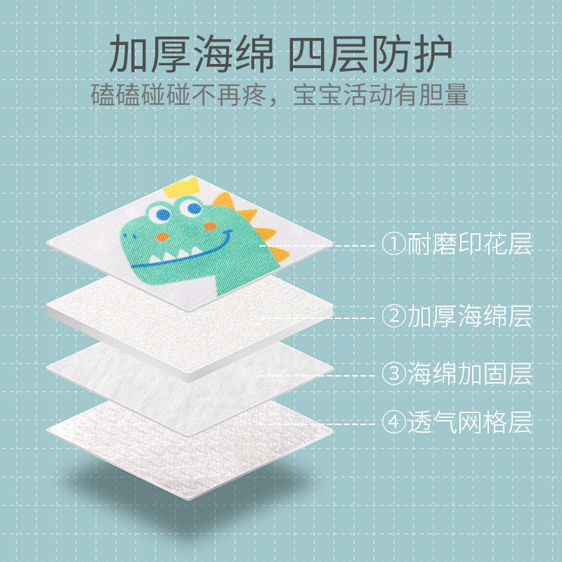 Baby Knee Pads Breathable Infant Walking Crawling Knee Pads Children's Anti-Fall Elbow Pads Children's Walking Protective Gear