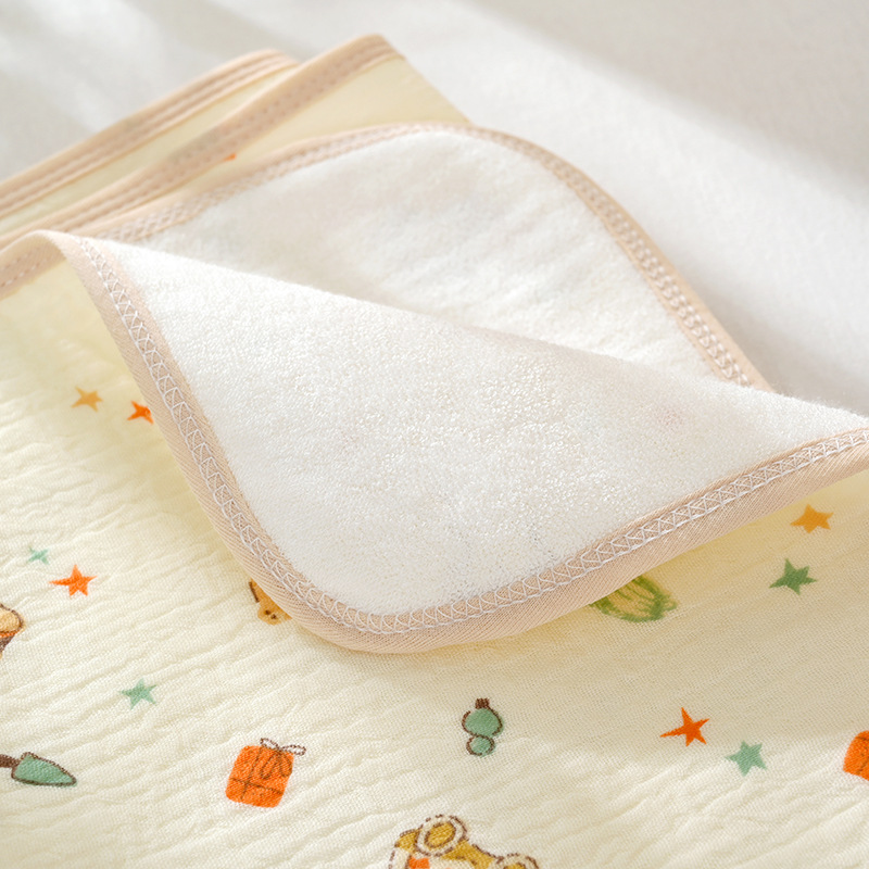 Class a Crepe Diaper Pad Waterproof Breathable Baby Newborn Bed Sheets Large Size Mattress Washable Aunt Pad