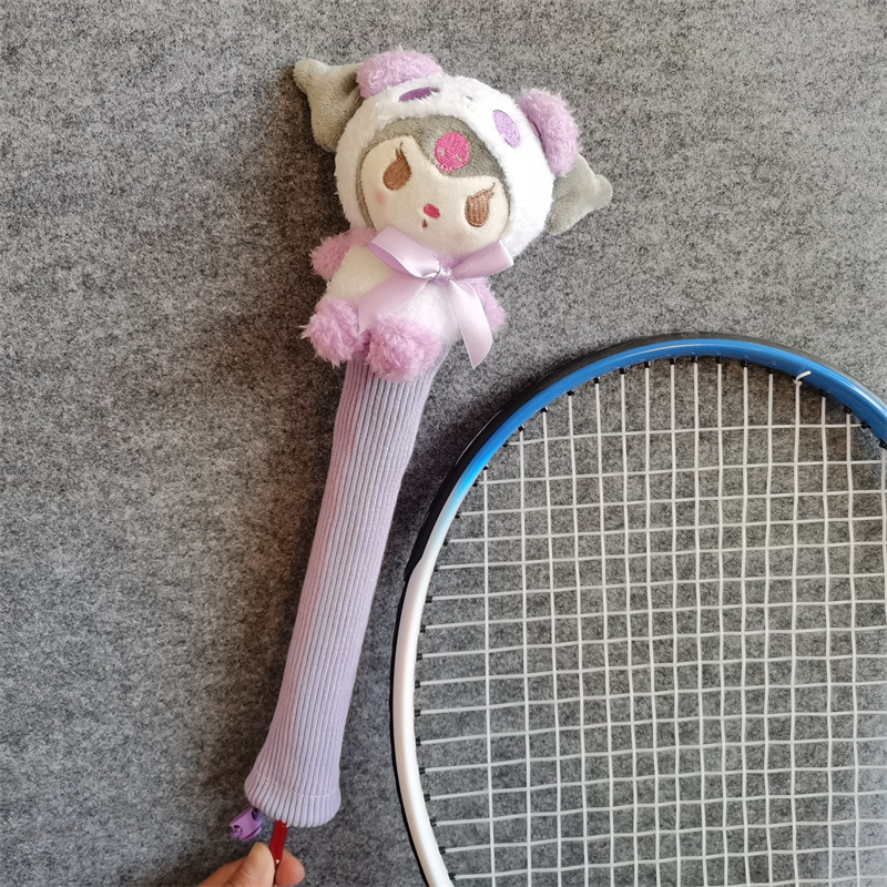 Mini Animal Badminton Racket Cover Handle Cover Pendant Badminton Handle Protection Sports Supplies Dropshipping