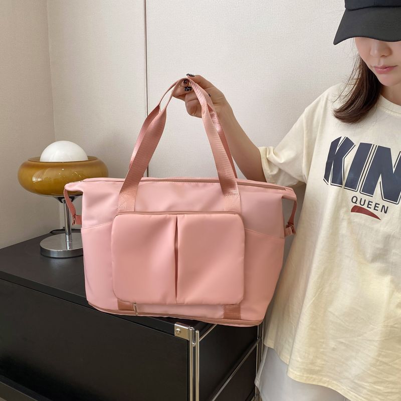 Foldable Large-Capacity Travel Luggage Bag for Short Trips, Portable Travel Bag, Fitness Bag, Maternity Storage Bag