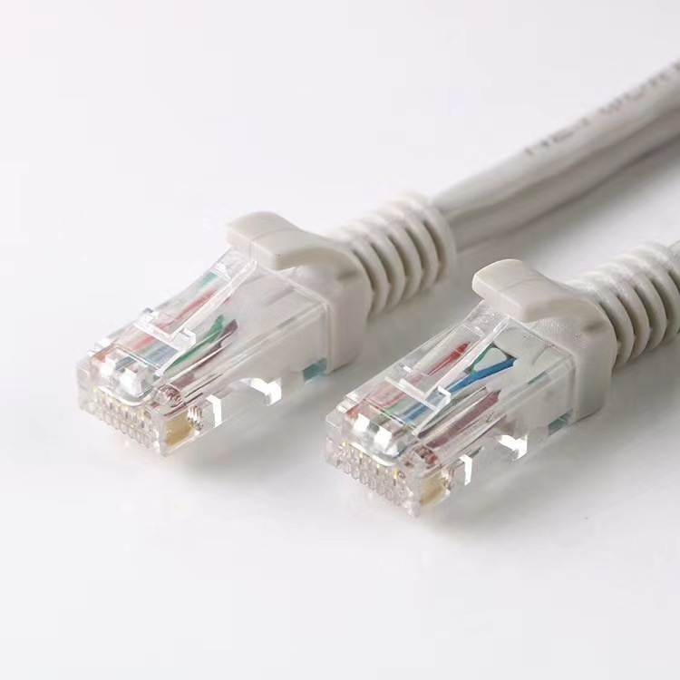 Network Cable Household Category 6 Gigabit 8-core Oxygen-free Copper Router Broadband Monitoring Indoor and Outdoor Finished High-speed Network Cable