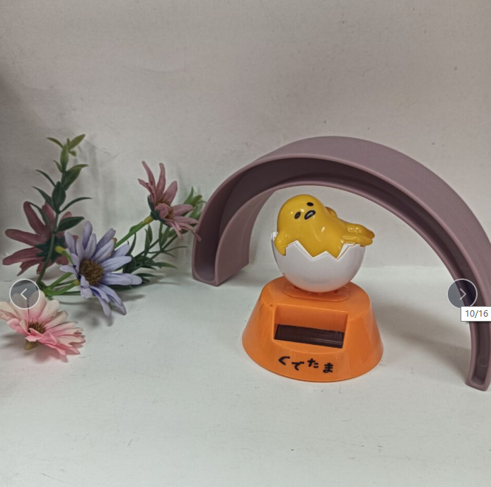 Торговля за границей, популярные солнечные автомобильные украшения, креативные аксессуары для автомобилей, игрушки в виде яиц курицы