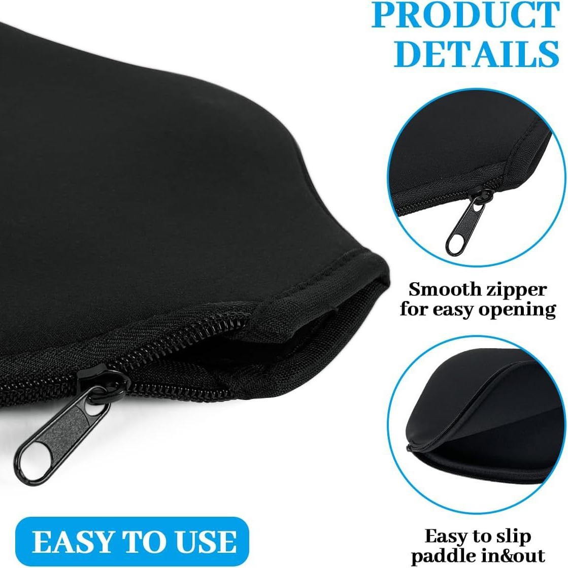 Spot Neoprene Pickleball Bag Sports Bag Cover Available in Multiple Colors Suitable for Most Rackets 2025 New Cross