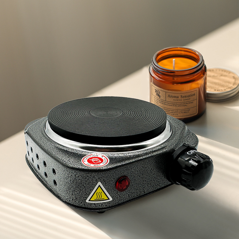 Маленькая индукционная плита для плавления воска, мыла, мини-лаборатории, горячего кофе, домашнего использования, приготовления чая, изолированная электрическая плита
