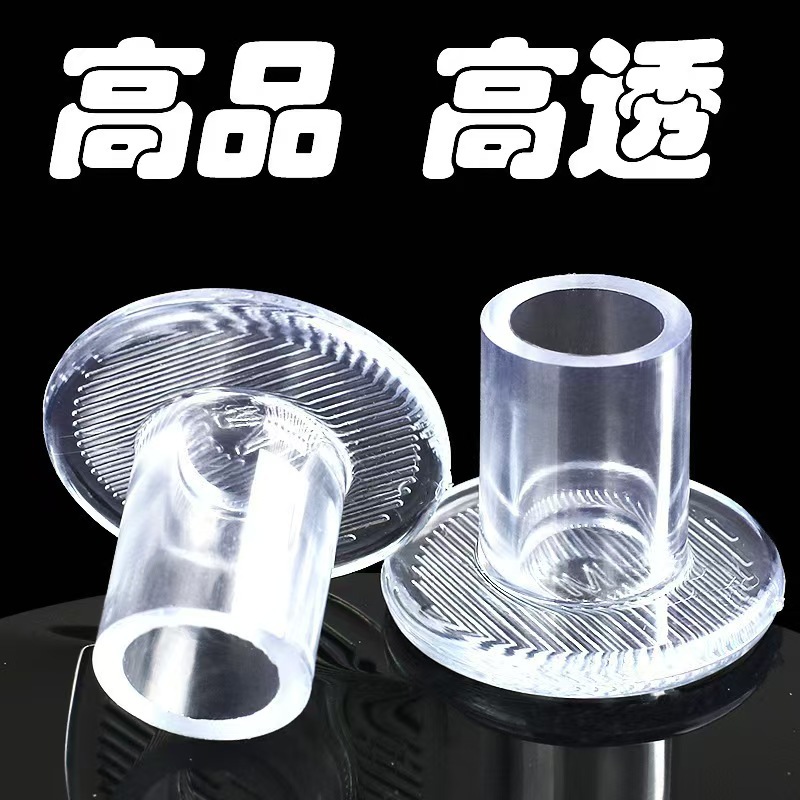 Cross-Border High-Heeled Shoes Heel Protective Cover Pvc Non-Slip Wear-Resistant Heightening Heel Cover Women's Style Silencer Stiletto Round Shoe Cover