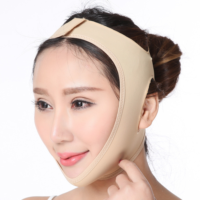 Breathable V-Face Bandage Sleep Small V-Face Mask Facial Massage Instrument Small Face Instrument Tool Face Sculpting V-Face Artifact Brand
