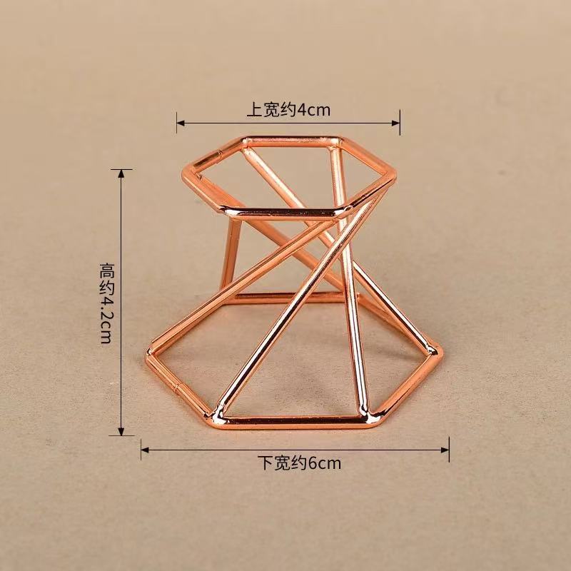 Modern Simple Metal Jewelry Living Room Office General Decoration Metal Geometric Accessories Jewelry