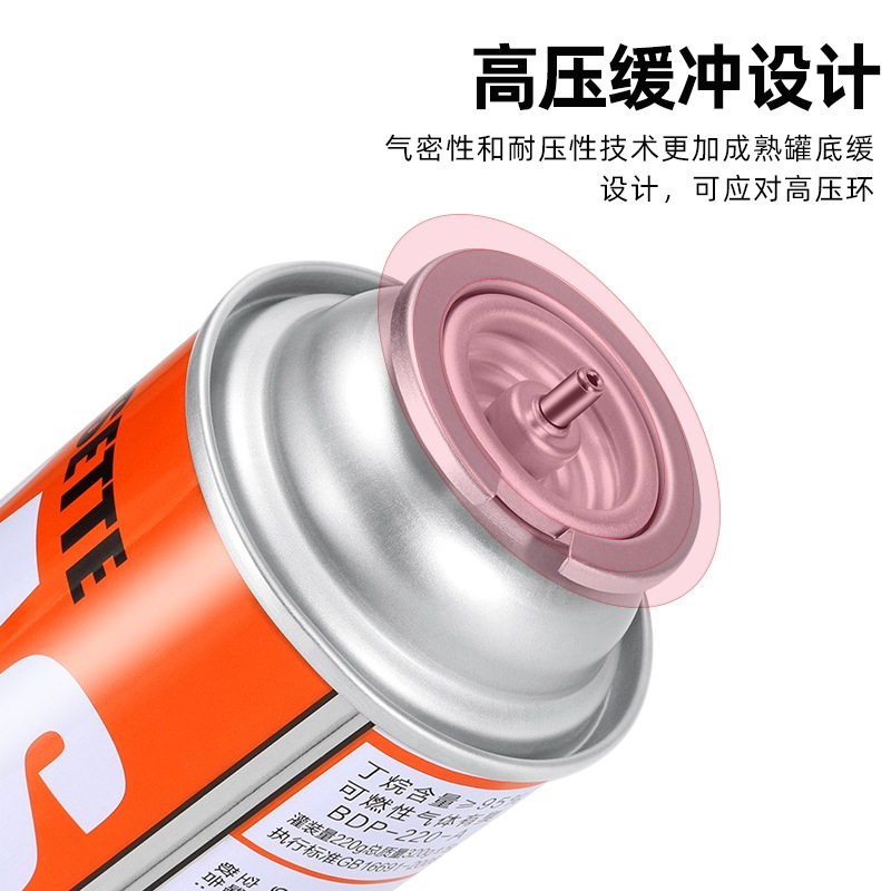 Portable cassette furnace gas tank magnetic furnace outdoor butane gas tank liquefied small Gas Gas Gas Gas Gas Gas cylinder