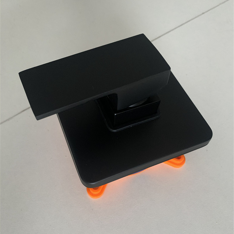 All-Copper Concealed Shower Head Wall-Mounted Single-Function Square Hot and Cold Shower Faucet Shower Set for Wall Installation