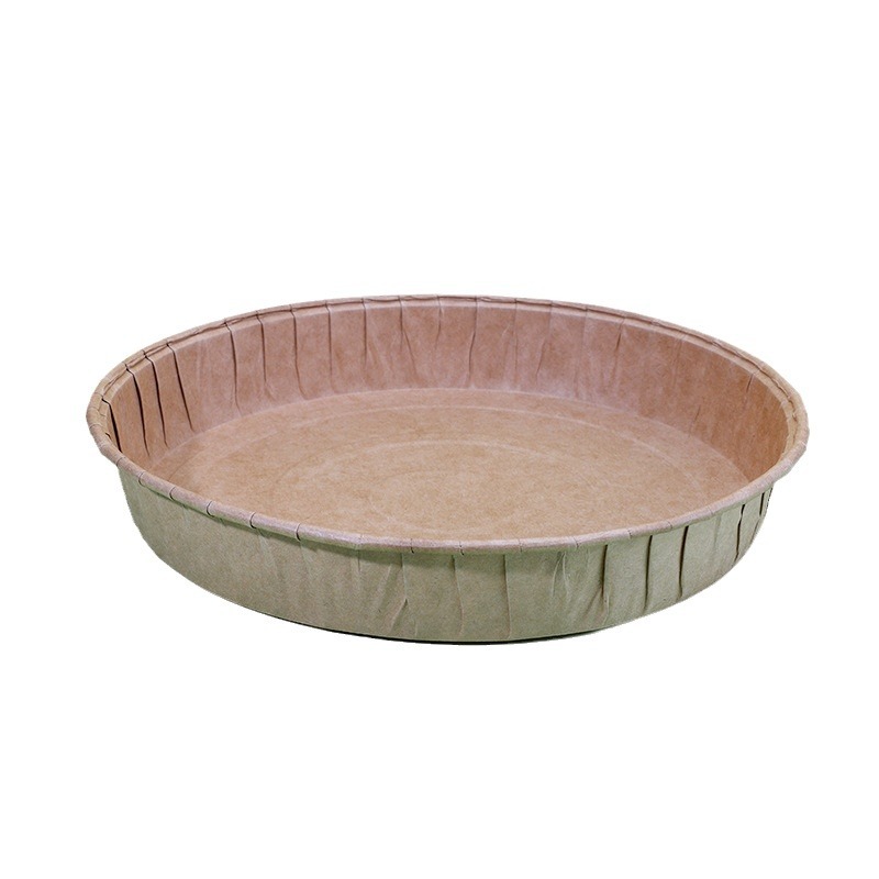 Internet celebrity cake paper tray mold Qi Feng baking pan household tools pizza paper tray 68-inch cake embryo mold