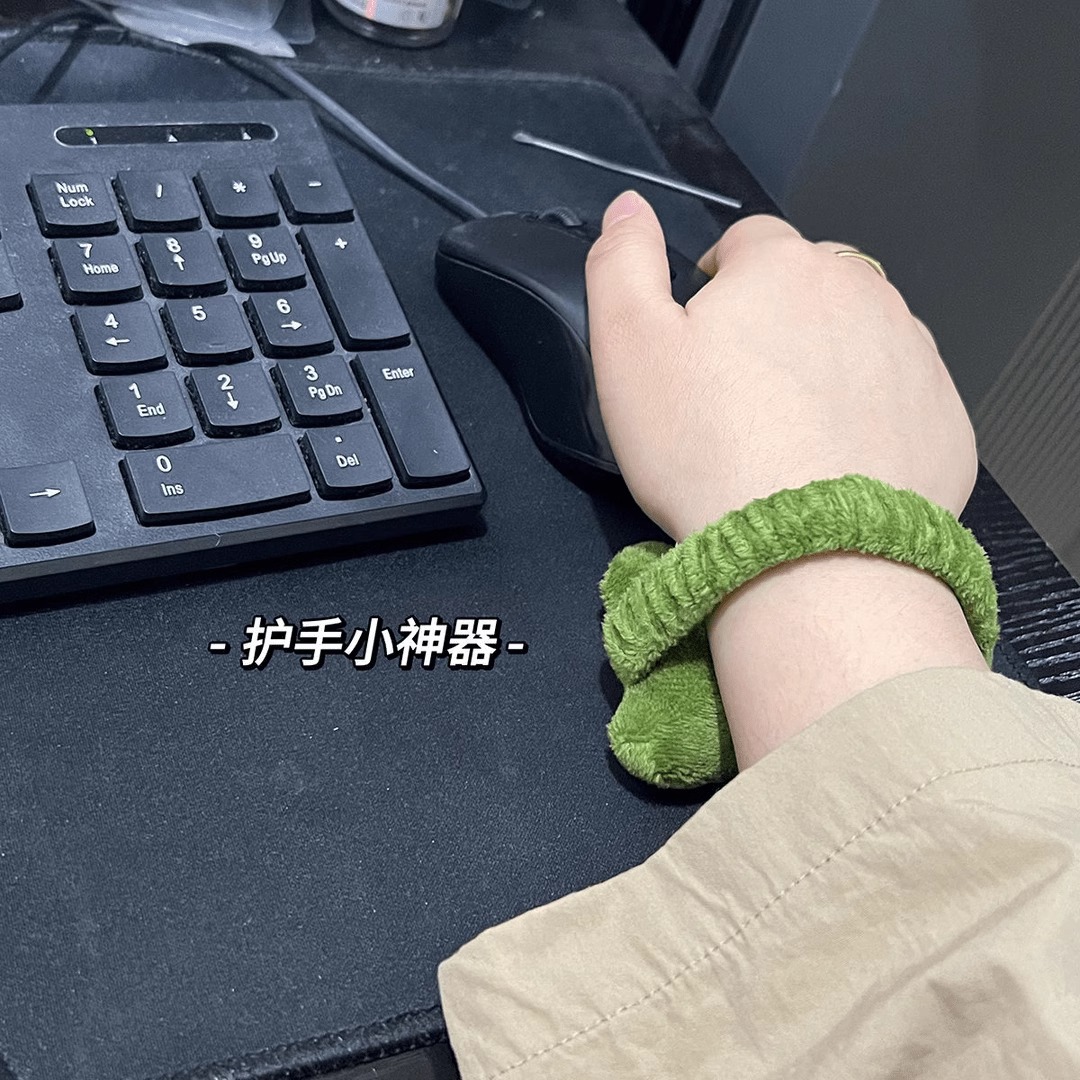 Mouse Pad Wrist Protection Small Pillow Office Worker Keyboard Typing Anti-wear Hand Pad Hand-support Office Wrist Artifact
