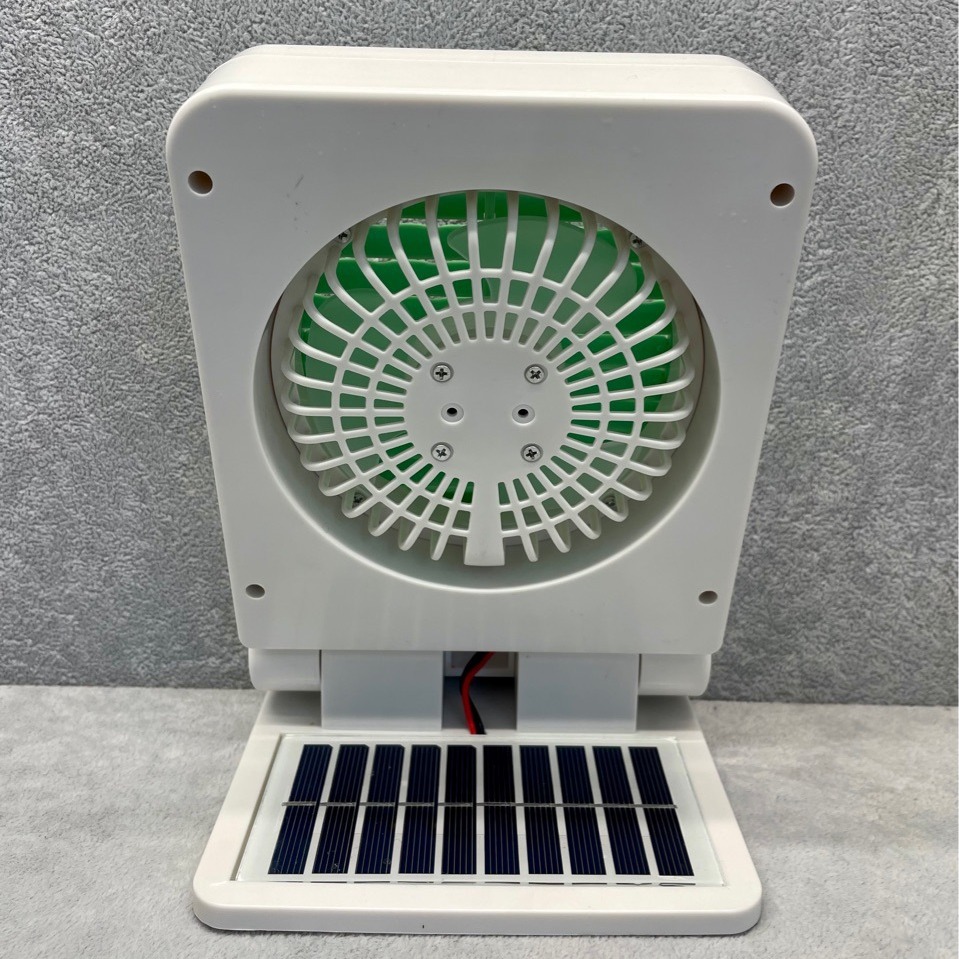New Solar Electric Fan USB Desktop Mini Fan Cross-Border