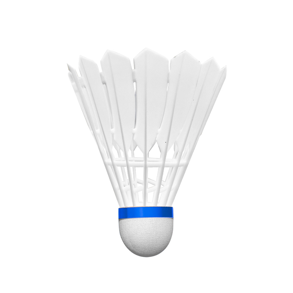 Simulated Badminton Resistant Nylon Plastic Foam Ball Head Resistant and Durable High Elastic Sports Competition Training Ball