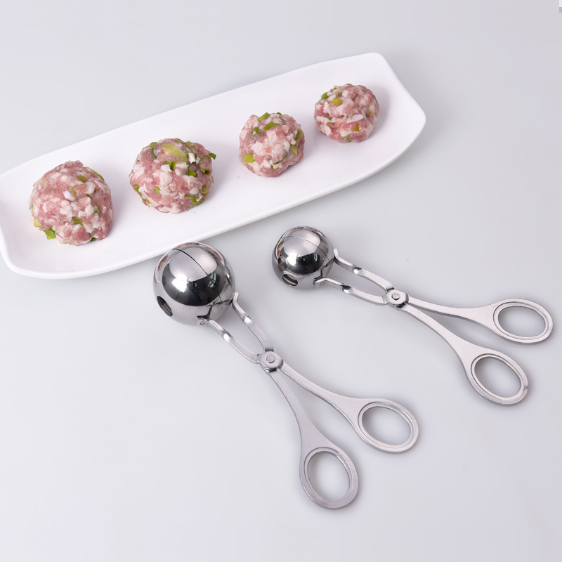 Shake Rice Ball Mold Stainless Steel Meatball Maker Household Tools Meatball Clip Kitchen Artifact Fried Ball Clip