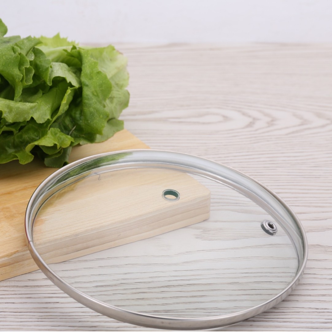 Source Factory Direct Supply of Pot Lids G-Shaped Glass Pot Lids G-Shaped Tempered Glass Lids