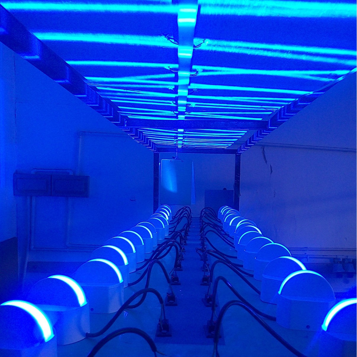 180-градусный светильник для подоконников Knife RGBW, уличный ландшафтный светильник для коридоров, DMX512 атмосфера для дверей и окон