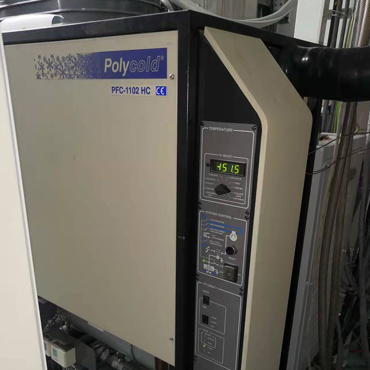 Обслуживание глубокохолодильной машины Polycold Pfc-1102 Hc, обнаружение утечек хладагента