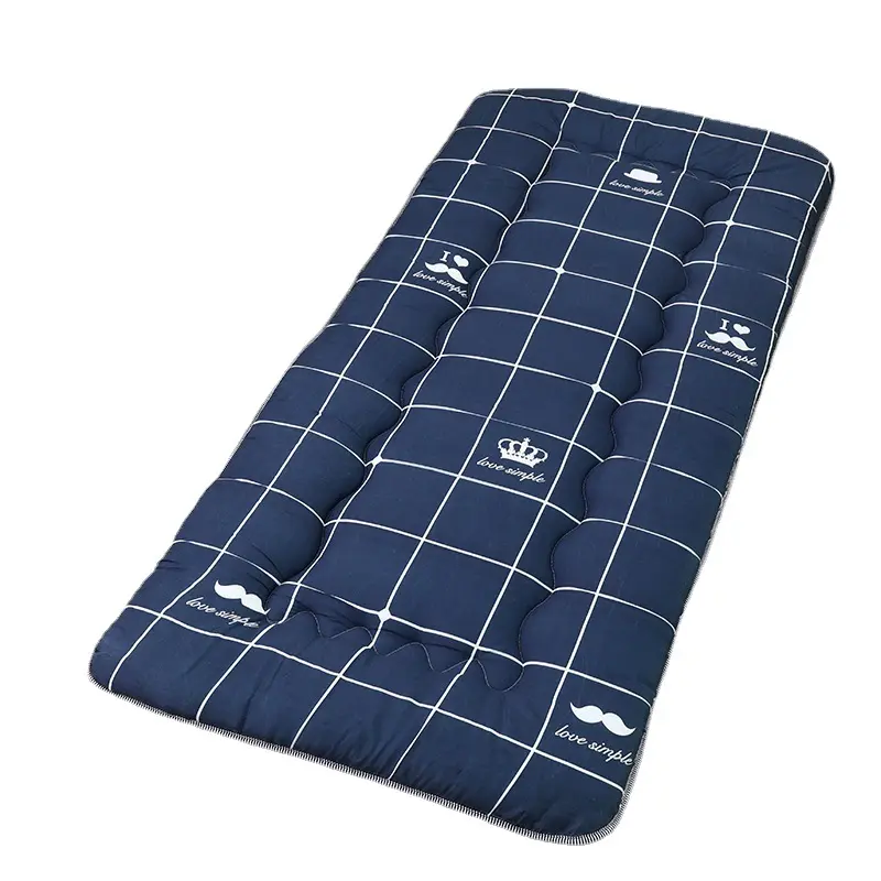 Anti-Slip Mattress for Single Person Nap, Student Dormitory, Home Tatami Floor Mat, Universal, Customizable, Thickened, Foldable