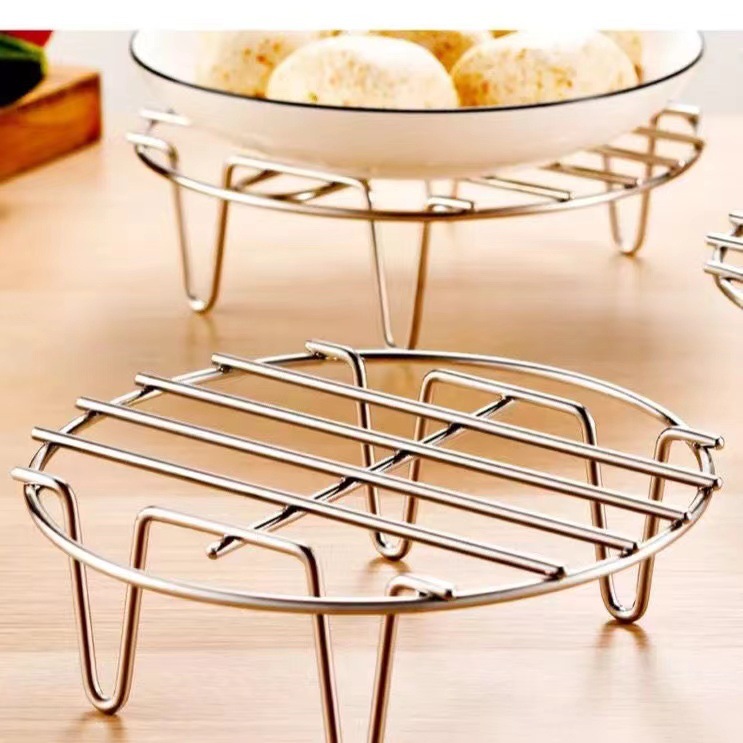Stainless steel steamer rack, stainless steel steamer rack, rice cooker, large size, small steamer rack, household water-proof pot steaming rack