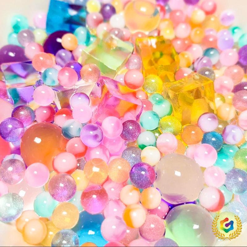 ✅ Extra Large King Pearl Spongebob Bubble Big Beads Absorbent Beads Ocean Water Baby Toy Water Crystal