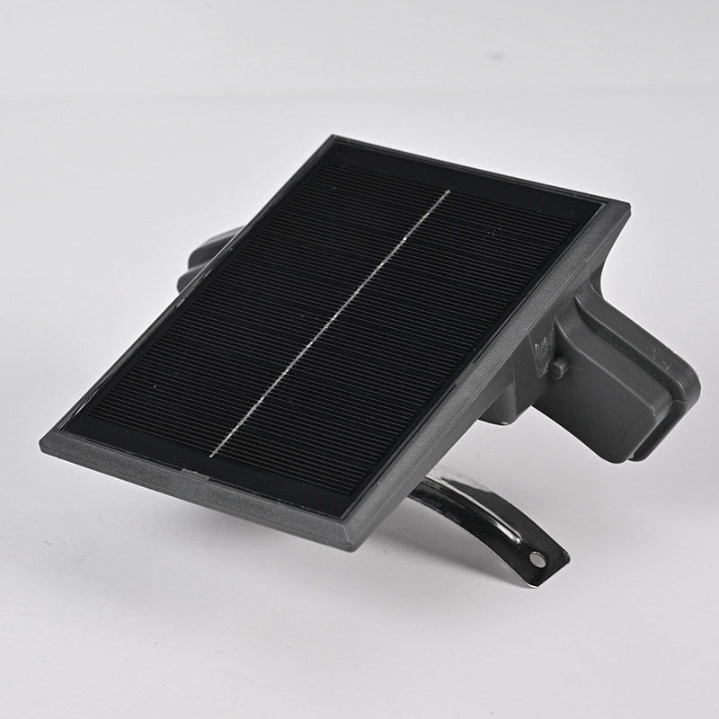 Intelligent Remote Control Roof Outdoor Waterproof Spotlight Ancient Building Tile Lamp Crescent Lamp Curved Solar Corrugated Lamp