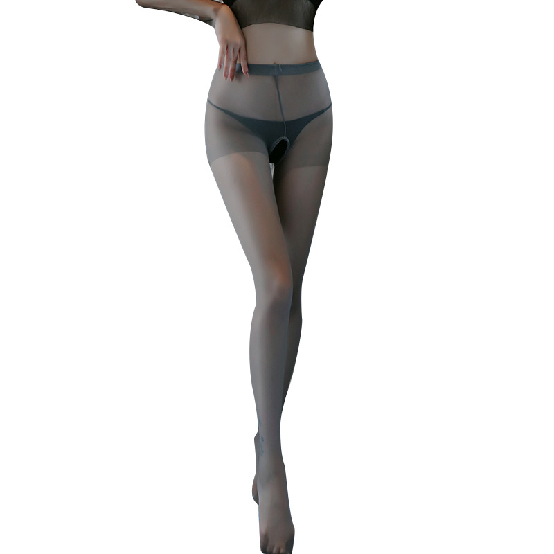 Long Night Sexy Open Crotch Stockings Women's Sexy Underwear Sexy No-off Open Crotch one-piece Stockings 3003