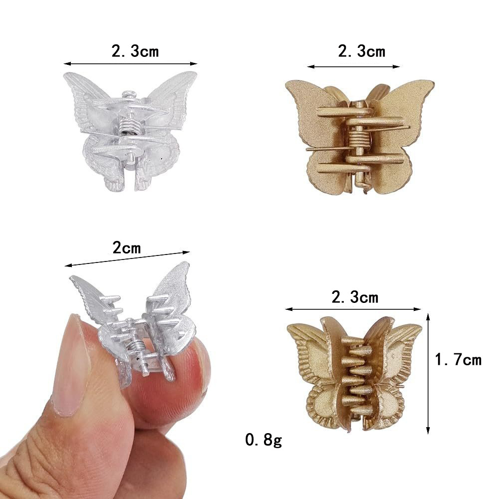 ins Mini Small Children's Hair Clip Butterfly Small Grab Clip Girls Hair Clip Wholesale Color Cute Baby Hair Accessories