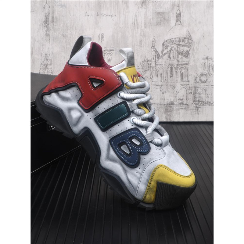 Men's Shoes 2025 Spring New Retro Old Torre Shoes Men's Fashion Brand Thick Sole Increased Casual sneaker Color