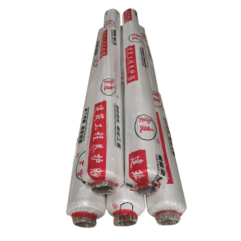 Construction Engineering Membrane Cement Concrete Curing Membrane Engineering Plastic Film Moisturizing Water Saving Plastic Film Plastic Cloth