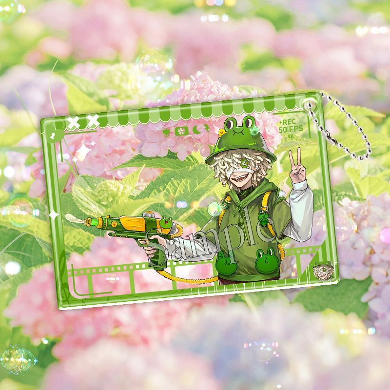 Пятая личность, бурый медведь, связанный наемник, механик-ученый насекомых, акриловая прозрачная карточка, карточка с фото проса