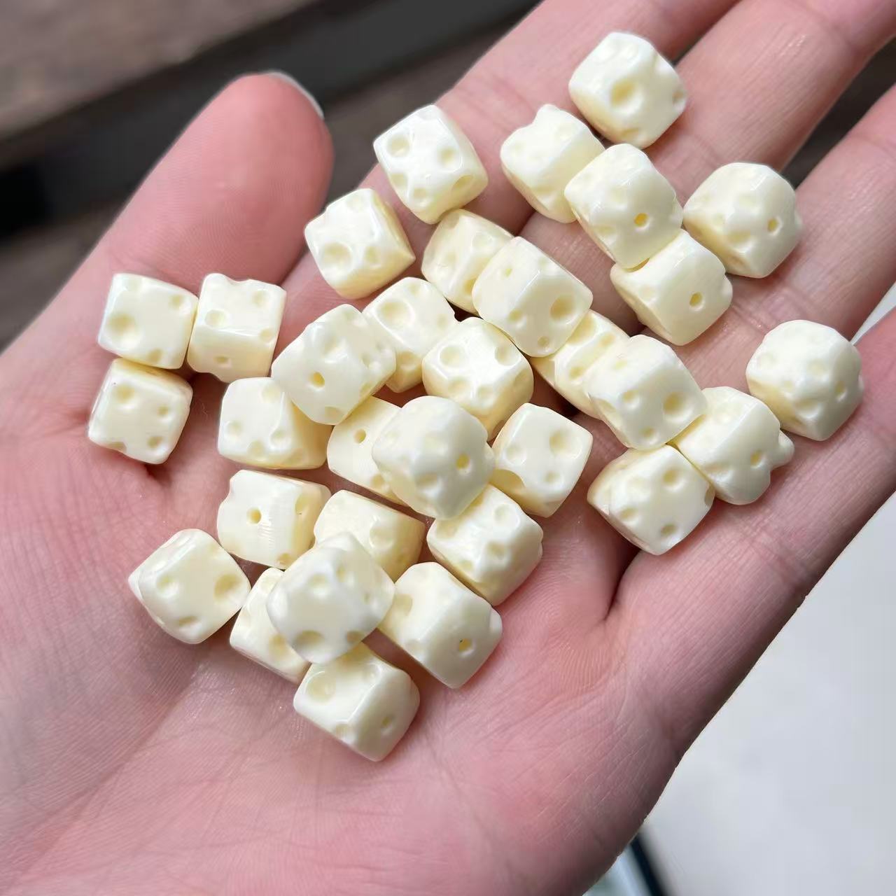 Слоновая кость резьба с бусинами браслет из плодов бодхи супер милые аксессуары