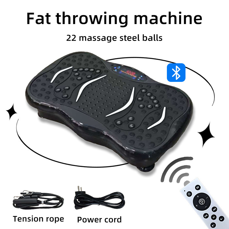 Cross-Border Mini Fat Removal Machine, Lazy Shaking Machine, Bluetooth Music Body Shaping Machine, Slimming Exercise and Fitness Equipment
