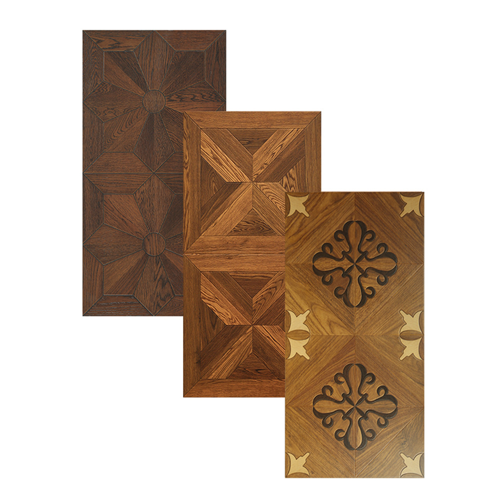 Personalized Environmentally Friendly Household Wear-Resistant Dance Studio Parquet Manufacturer Direct Sales European Retro 12mm Laminate Wood Flooring