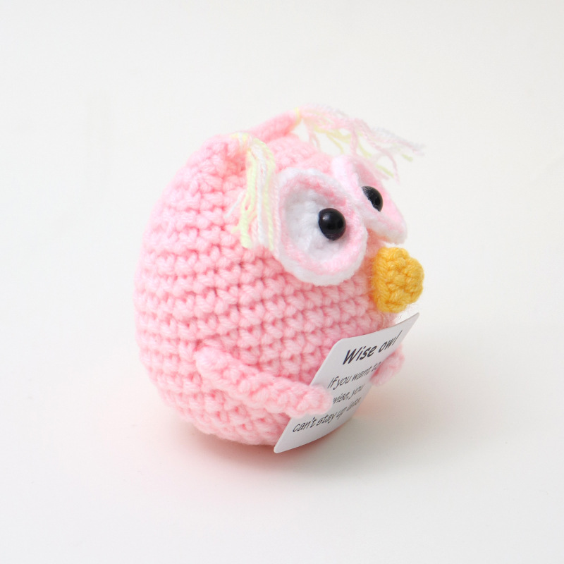 Cross-Border Popular Custom Handmade Crochet Yarn Dolls, Knitted Dolls Customized with Drawings and Samples, Minimum Order of One Doll