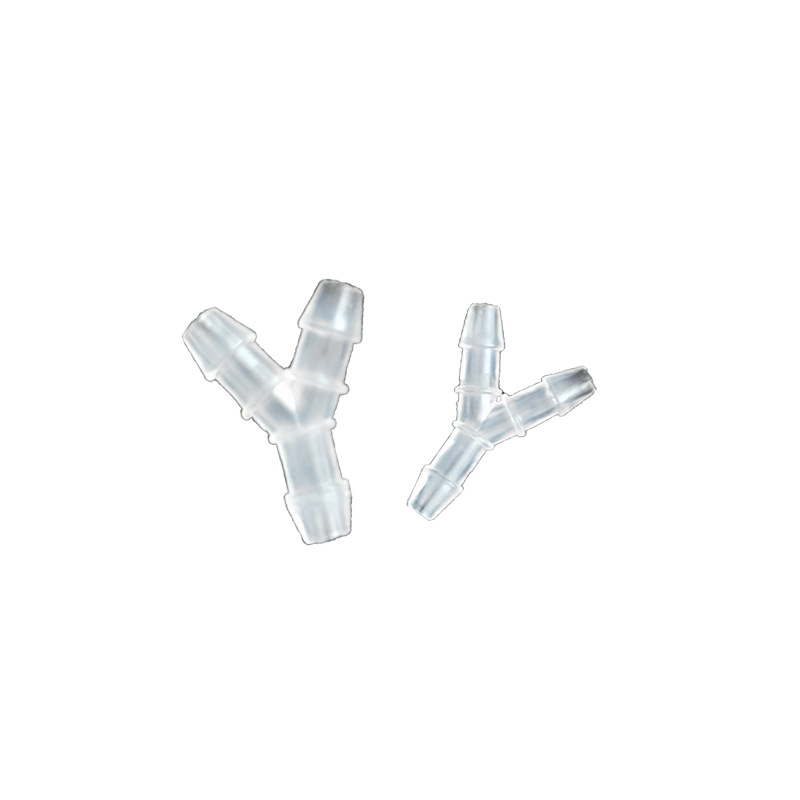Hose Y-Type Three-Way Connector Water Distributor Pp Quick-Connect Hose Plastic Water Pipe Connector Diverter Water Supply Pipe Corrosion-Resistant