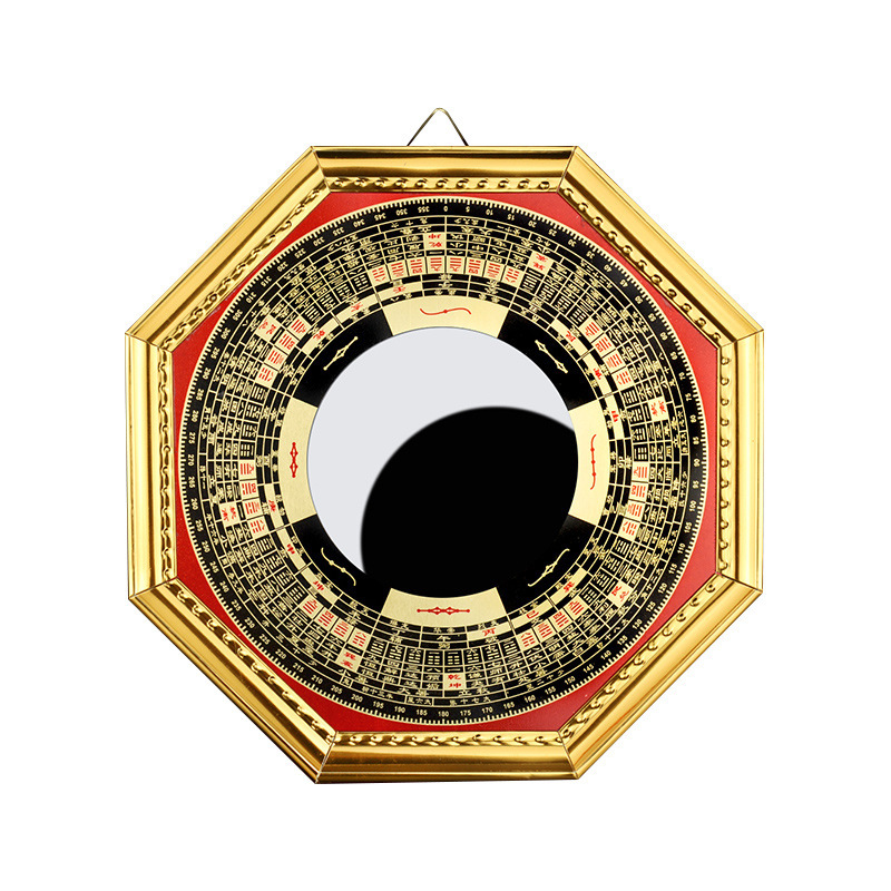 Bagua Mirror Convex Mirror Home Doorway Taiji Mirror Side Compile Bagua Mirror Doorway Small Convex Pendant Reflective Mirror