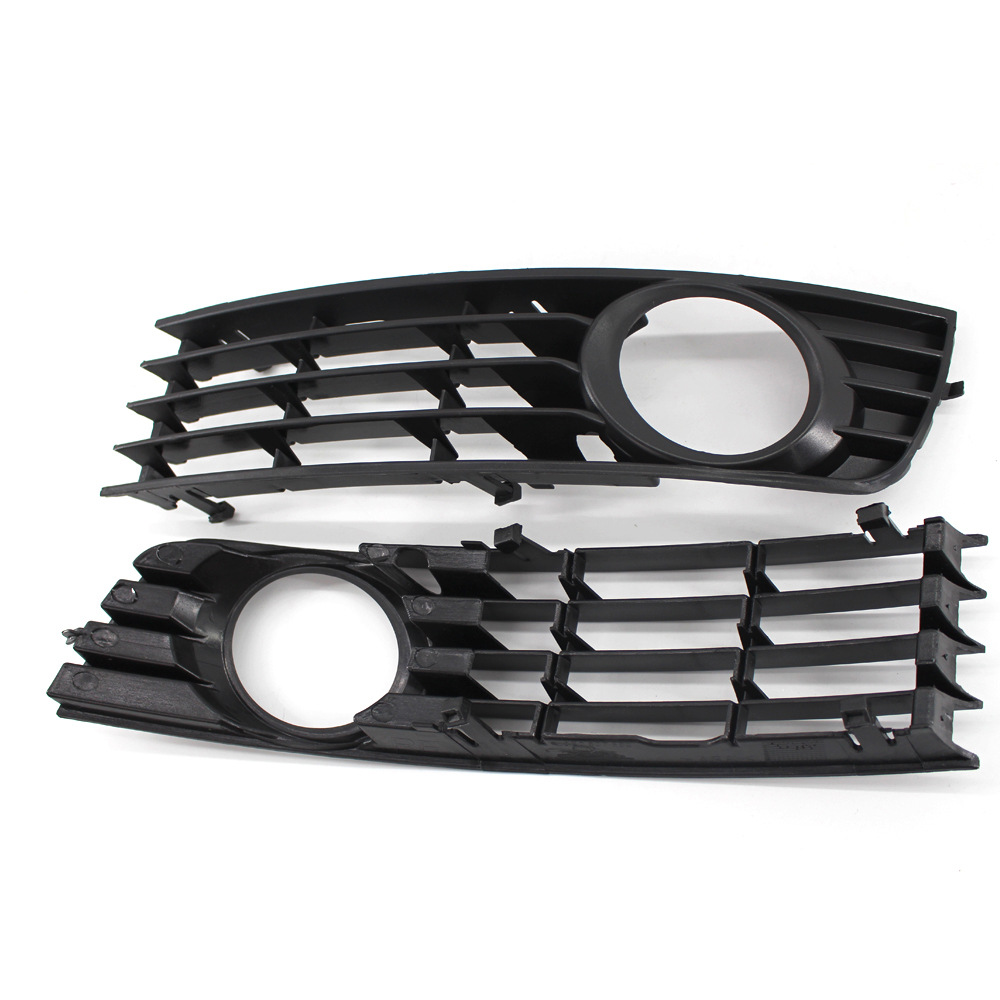 Applicable to 01-05 Audi A4B6 ordinary fog lamp frame honeycomb through hole lower mesh lower grille fog lamp grille
